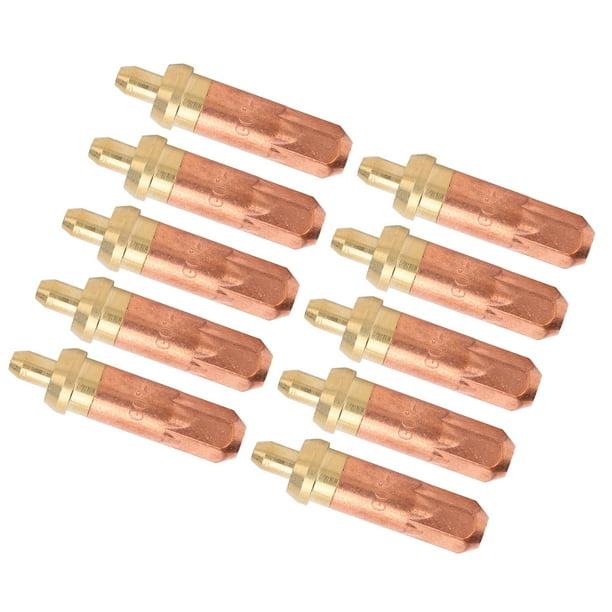 Gas Cutting Nozzle 2# 10Pcs Acetylene Cutting Nozzle for Industry for Handtool Gas Cutting Nozzle 2# 10Pcs Acetylene Cutting Nozzle for Industry for Handtool